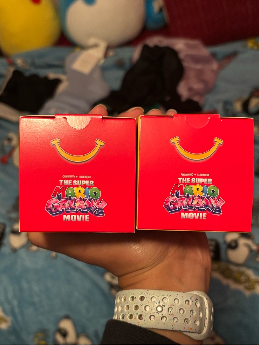 The Super Mario Galaxy Movie McDonald's Happy Meal Toys